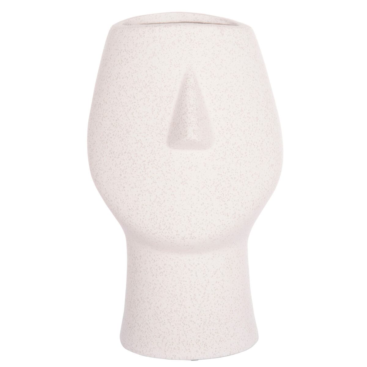 ΕΠΙΤΡΑΠΕΖΙΟ ΚΕΡΑΜΙΚΟ ΔΙΑΚΟΣΜΗΤΙΚΟ HUMANS HM4631 ΥΠΟΛΕΥΚΟ ΚΡΥΣΤΑΛΛΙΚΟ Φ14x25Υεκ - Image 3