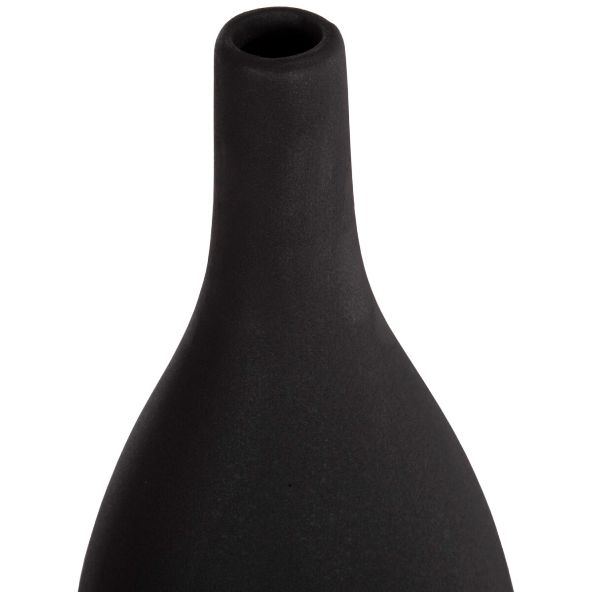 ΕΠΙΤΡΑΠΕΖΙΟ ΚΕΡΑΜΙΚΟ ΔΙΑΚΟΣΜΗΤΙΚΟ GALAD HM4635.02 ΜΑΥΡΟ ΜΑΤ Φ14x33,5Υεκ - Image 4