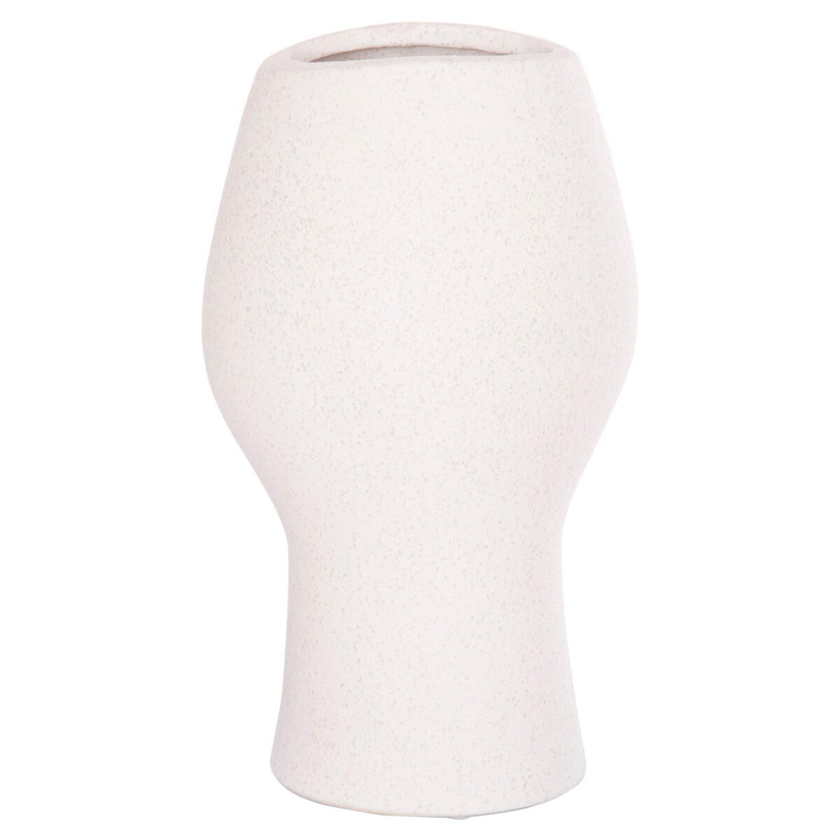 ΕΠΙΤΡΑΠΕΖΙΟ ΚΕΡΑΜΙΚΟ ΔΙΑΚΟΣΜΗΤΙΚΟ HUMANS HM4631 ΥΠΟΛΕΥΚΟ ΚΡΥΣΤΑΛΛΙΚΟ Φ14x25Υεκ - Image 4