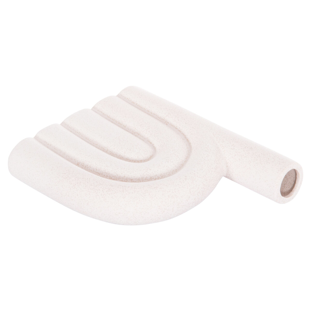 ΕΠΙΤΡΑΠΕΖΙΟ ΚΕΡΑΜΙΚΟ ΔΙΑΚΟΣΜΗΤΙΚΟ ARCON HM4639.01 ΚΡΥΣΤΑΛΛΙΚΟ ΥΠΟΛΕΥΚΟ 23,5x5,5x29,5Υεκ - Image 5