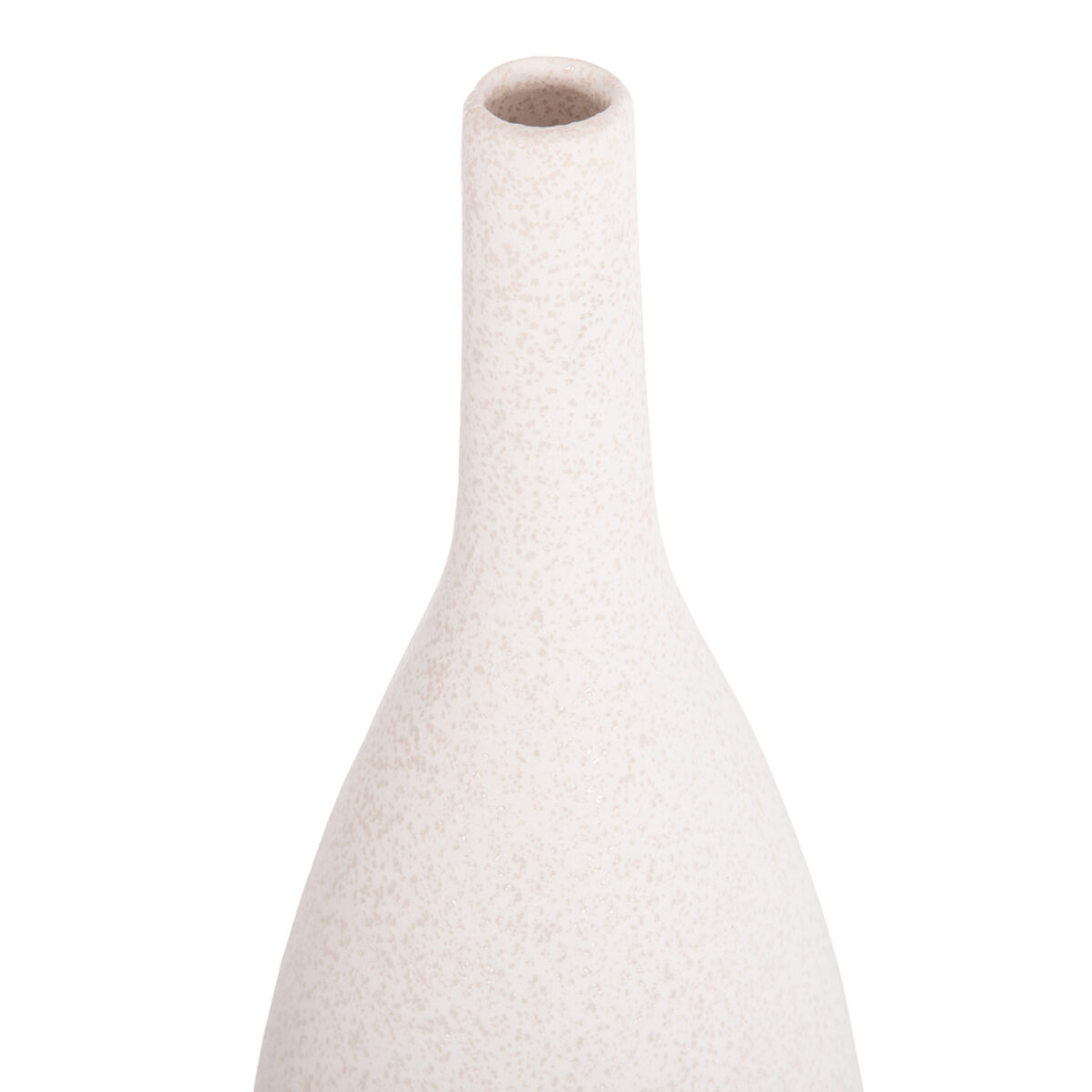 ΕΠΙΤΡΑΠΕΖΙΟ ΚΕΡΑΜΙΚΟ ΔΙΑΚΟΣΜΗΤΙΚΟ GALAD HM4634.01 ΥΠΟΛΕΥΚΟ ΚΡΥΣΤΑΛΛΙΚΟ Φ14x39Υ εκ. - Image 5