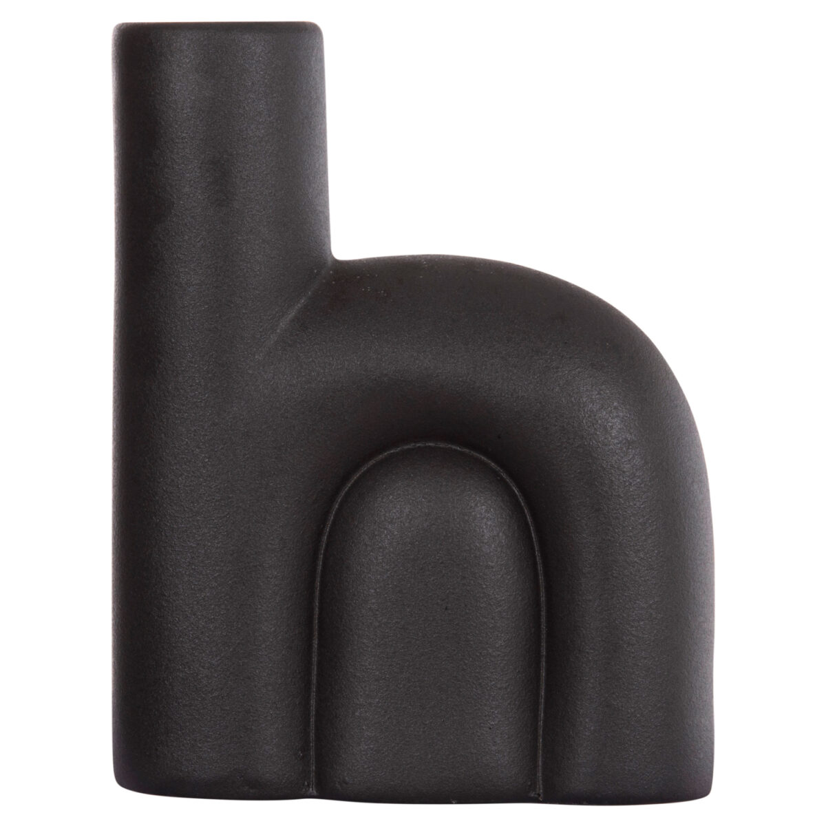 ΕΠΙΤΡΑΠΕΖΙΟ ΚΕΡΑΜΙΚΟ ΔΙΑΚΟΣΜΗΤΙΚΟ ARCON HM4640.02 ΜΑΥΡΟ ΜΑΤ 19x7x24Υ εκ. - Image 3