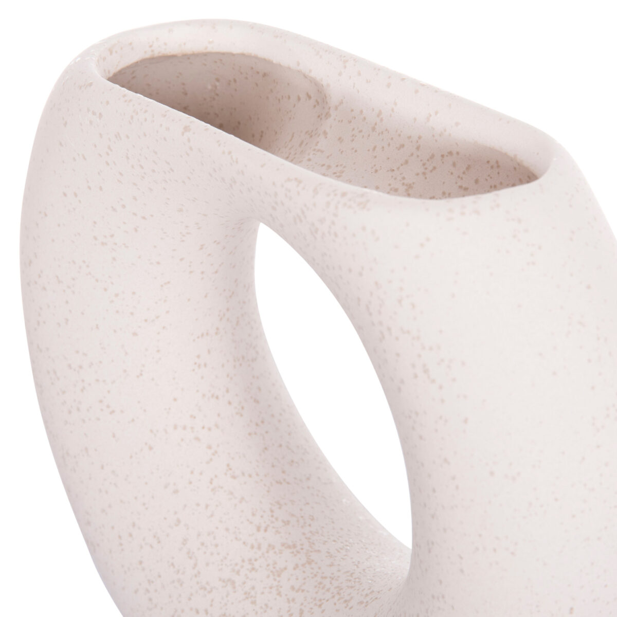 ΕΠΙΤΡΑΠΕΖΙΟ ΚΕΡΑΜΙΚΟ ΔΙΑΚΟΣΜΗΤΙΚΟ ELLIPTO HM4646.01 ΥΠΟΛΕΥΚΟ ΚΡΥΣΤΑΛΛΙΚΟ 18x6,5x14Υεκ - Image 6