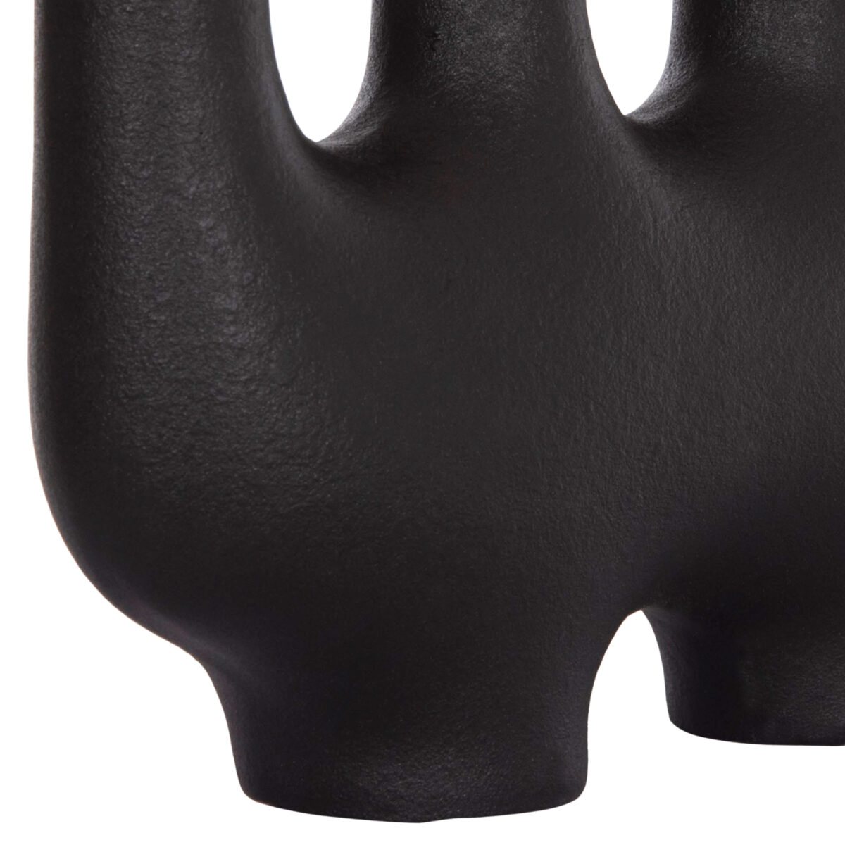 ΕΠΙΤΡΑΠΕΖΙΟ ΚΕΡΑΜΙΚΟ ΔΙΑΚΟΣΜΗΤΙΚΟ MANI HM4641.02 ΜΑΥΡΟ ΜΑΤ 21x6x13Υεκ - Image 7