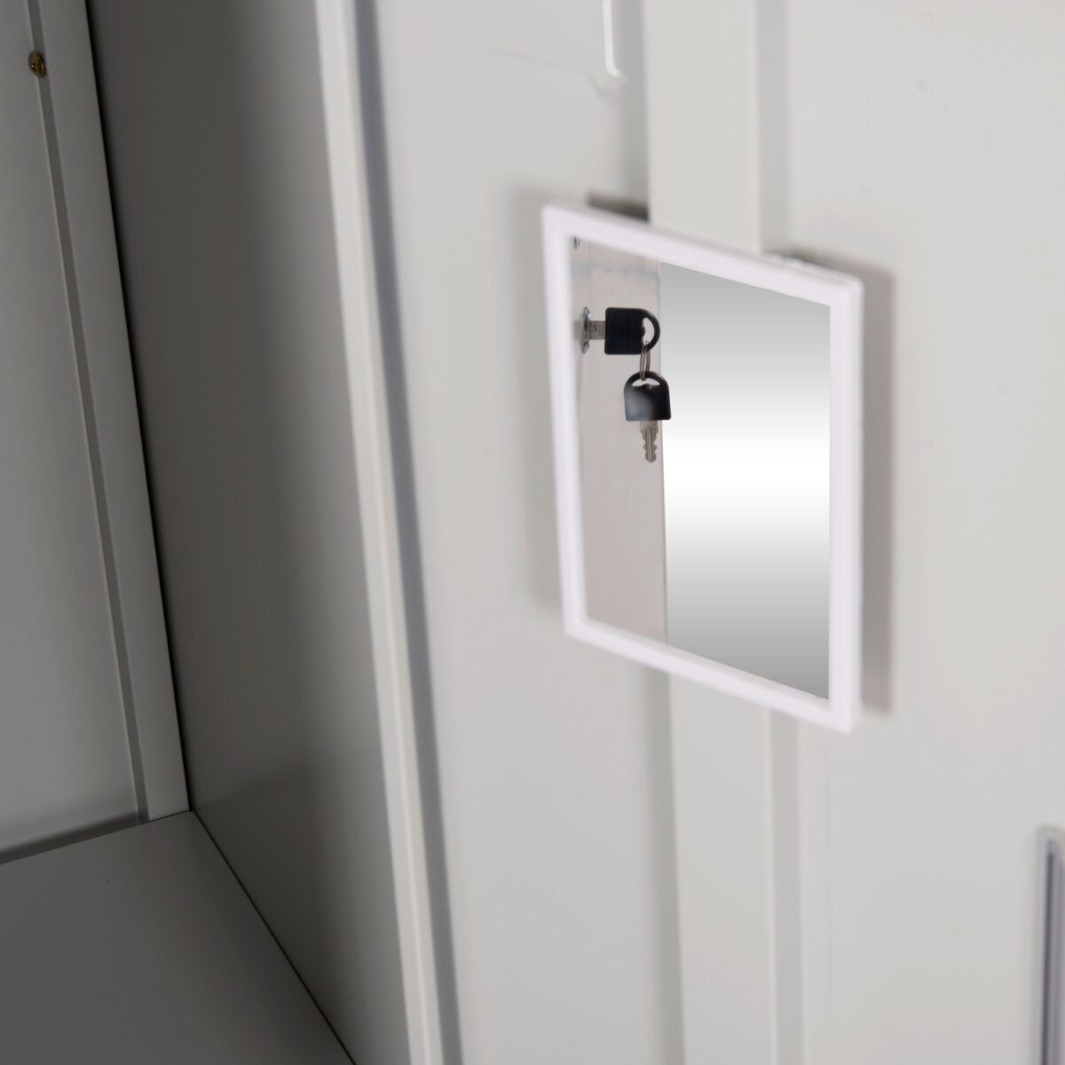 ΦΟΡΙΑΜΟΣ ΜΕΤΑΛΛΙΚΟΣ BRAILA HM5546.11 6 ΝΤΟΥΛΑΠΑΚΙΑ ΜΕ ΚΛΕΙΔΑΡΙΕΣ-ΓΚΡΙ 90x45x185Υεκ. - Image 7