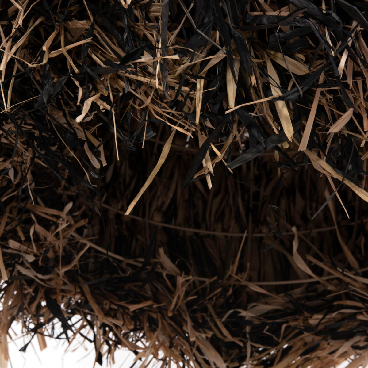 ΦΩΤΙΣΤΙΚΟ ΟΡΟΦΗΣ ORDEM HM4716 ΚΑΠΕΛΟ ΙΝΕΣ SISAL & ΜΠΑΝΑΝΑΣ-ΜΑΥΡΟ & ΦΥΣΙΚΟ Φ60x50Υεκ - Image 7