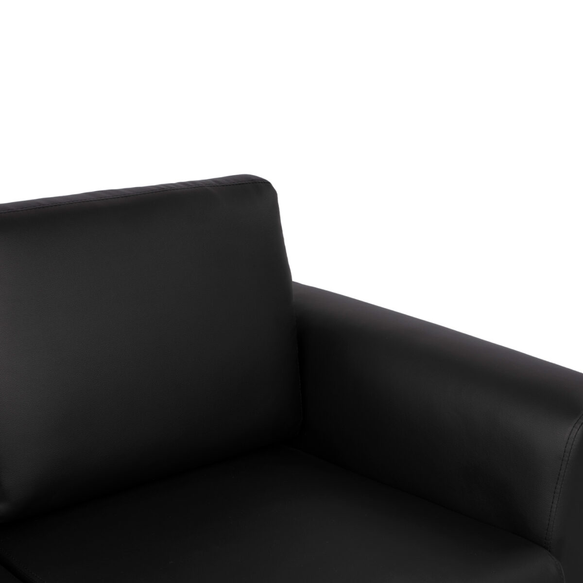 ΚΑΝΑΠΕΣ 2ΘΕΣΙΟΣ KΕΝΖΙΕ HM3121.21 ΜΕ ΜΑΥΡΟ PU 142x81x81 εκ. - Image 5