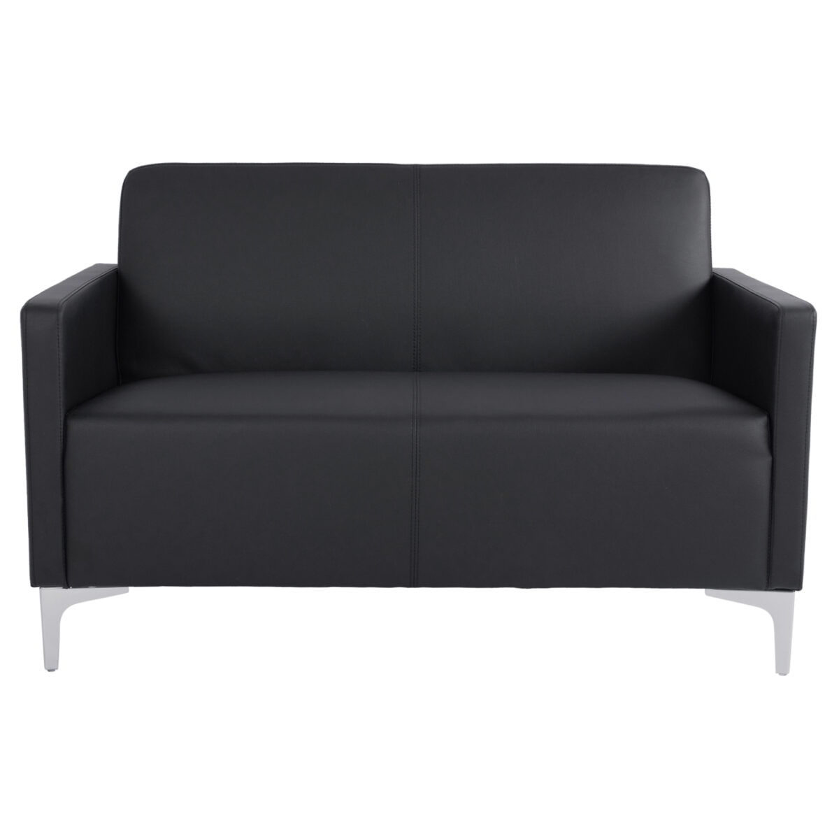 ΚΑΝΑΠΕΣ 2ΘΕΣΙΟΣ NELLIE HM3159.21 ΜΕ ΜΑΥΡΟ PU 113x71x71Υ εκ. - Image 3