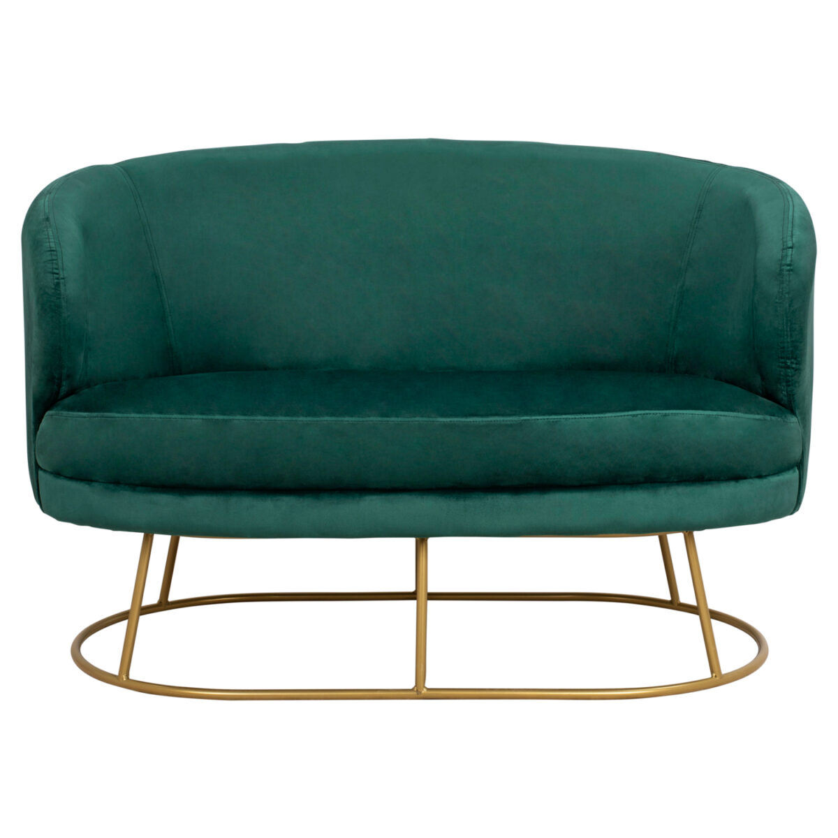 kanapes-2thesios-fb9849203-apo-beloydo-k-2 ΚΑΝΑΠΕΣ 2ΘΕΣΙΟΣ ARIEN HM8492.03 ΑΠΟ ΒΕΛΟΥΔΟ ΚΥΠΑΡΙΣΣΙ ΜΕ ΧΡΥΣΗ ΒΑΣΗ 125X80X84Y εκ. - Image 3