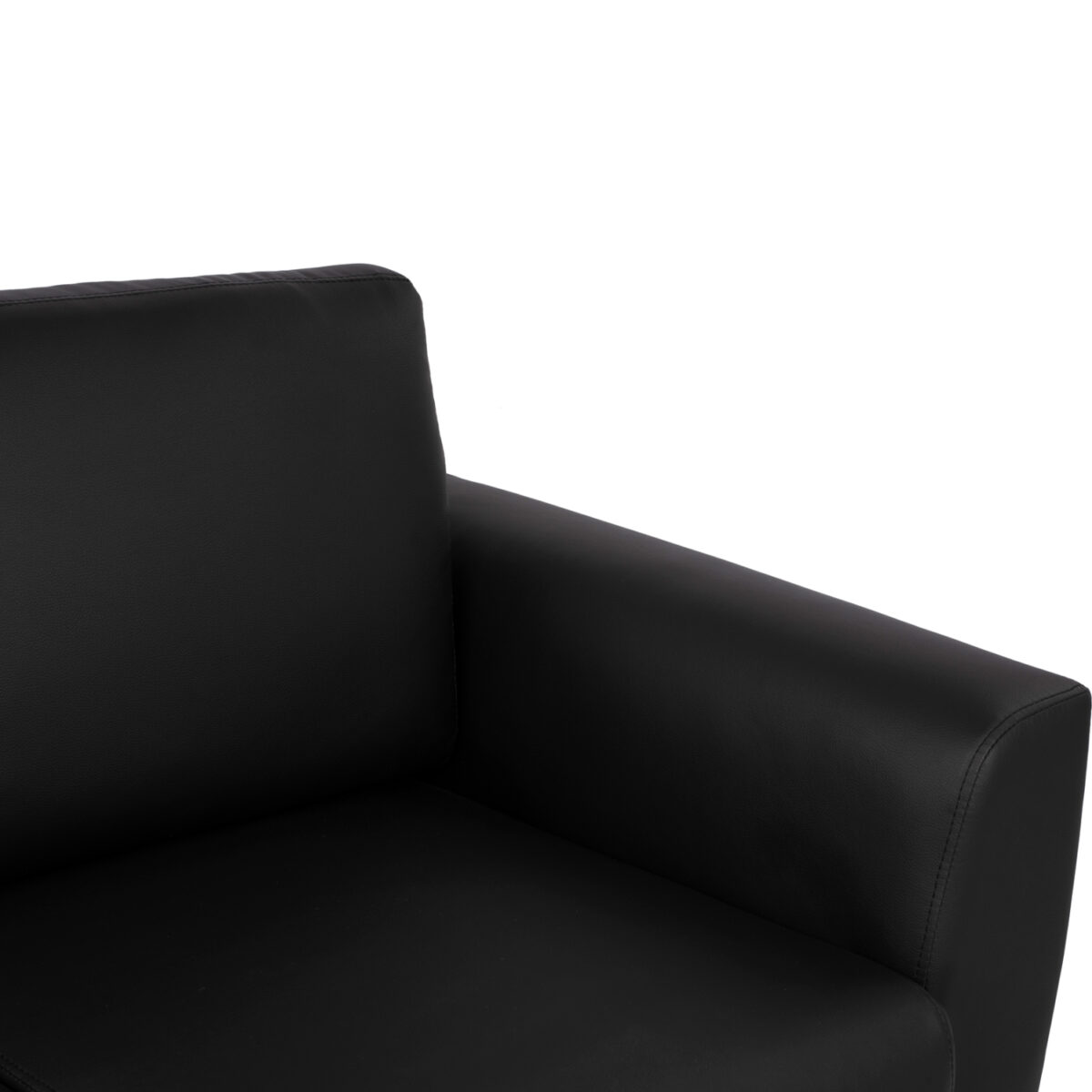 ΚΑΝΑΠΕΣ 3ΘΕΣΙΟΣ KENZIE HM3121.31 ΜΕ ΜΑΥΡΟ PU 190x81x81 εκ. - Image 6