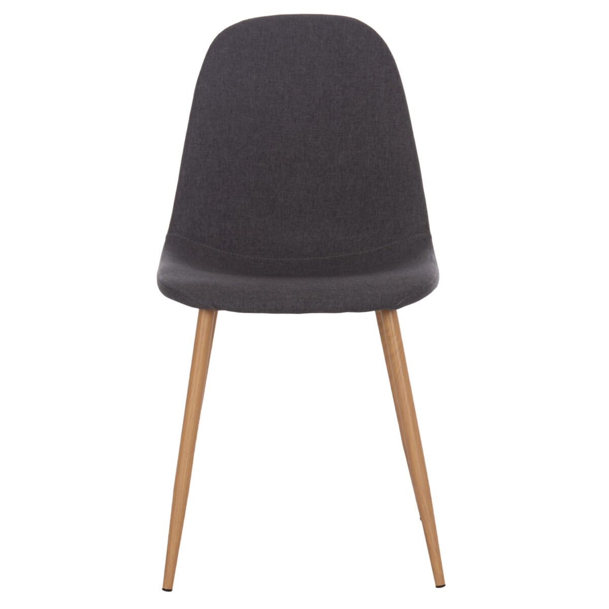 ΚΑΡΕΚΛΑ LEONARDO HM00100.10  ΜΕ ΜΕΤΑΛΛΙΚΑ ΠΟΔΙΑ & ΥΦΑΣΜΑ ΓΚΡΙ  45x51.5x85Υεκ. - Image 3