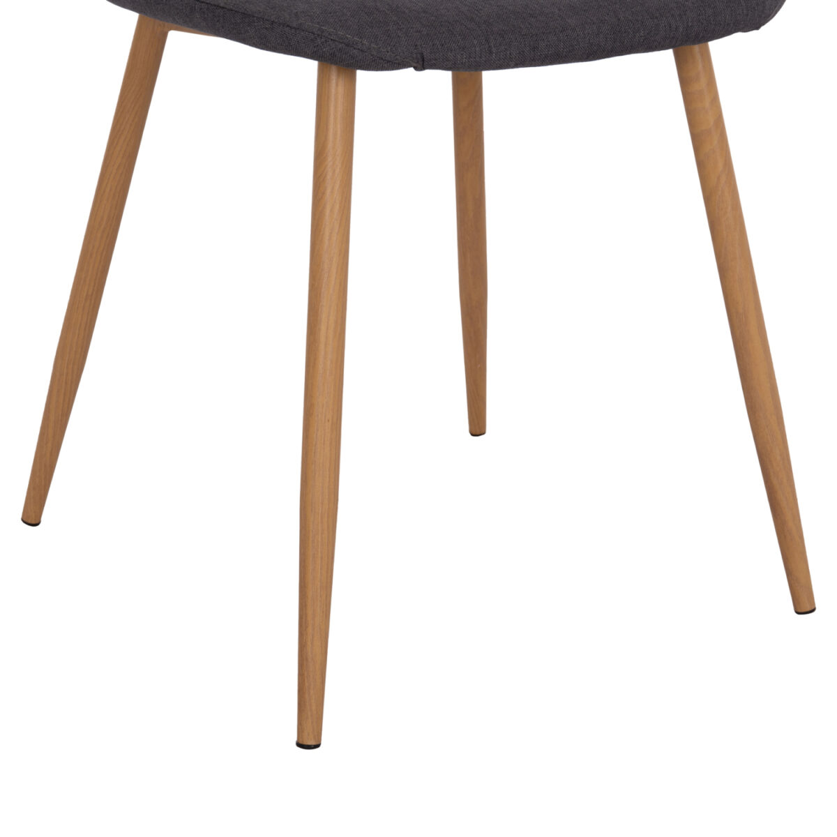 ΚΑΡΕΚΛΑ LEONARDO HM00100.10  ΜΕ ΜΕΤΑΛΛΙΚΑ ΠΟΔΙΑ & ΥΦΑΣΜΑ ΓΚΡΙ  45x51.5x85Υεκ. - Image 10