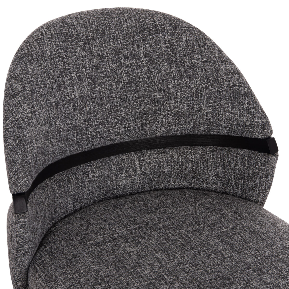 ΚΑΡΕΚΛΑ ΤΡΑΠΕΖΑΡΙΑΣ DEKKER HM18249.02 PLYWOOD ΜΑΥΡΟ--ΥΦΑΣΜΑ ΓΚΡΙ 50x60x80Υεκ. - Image 7