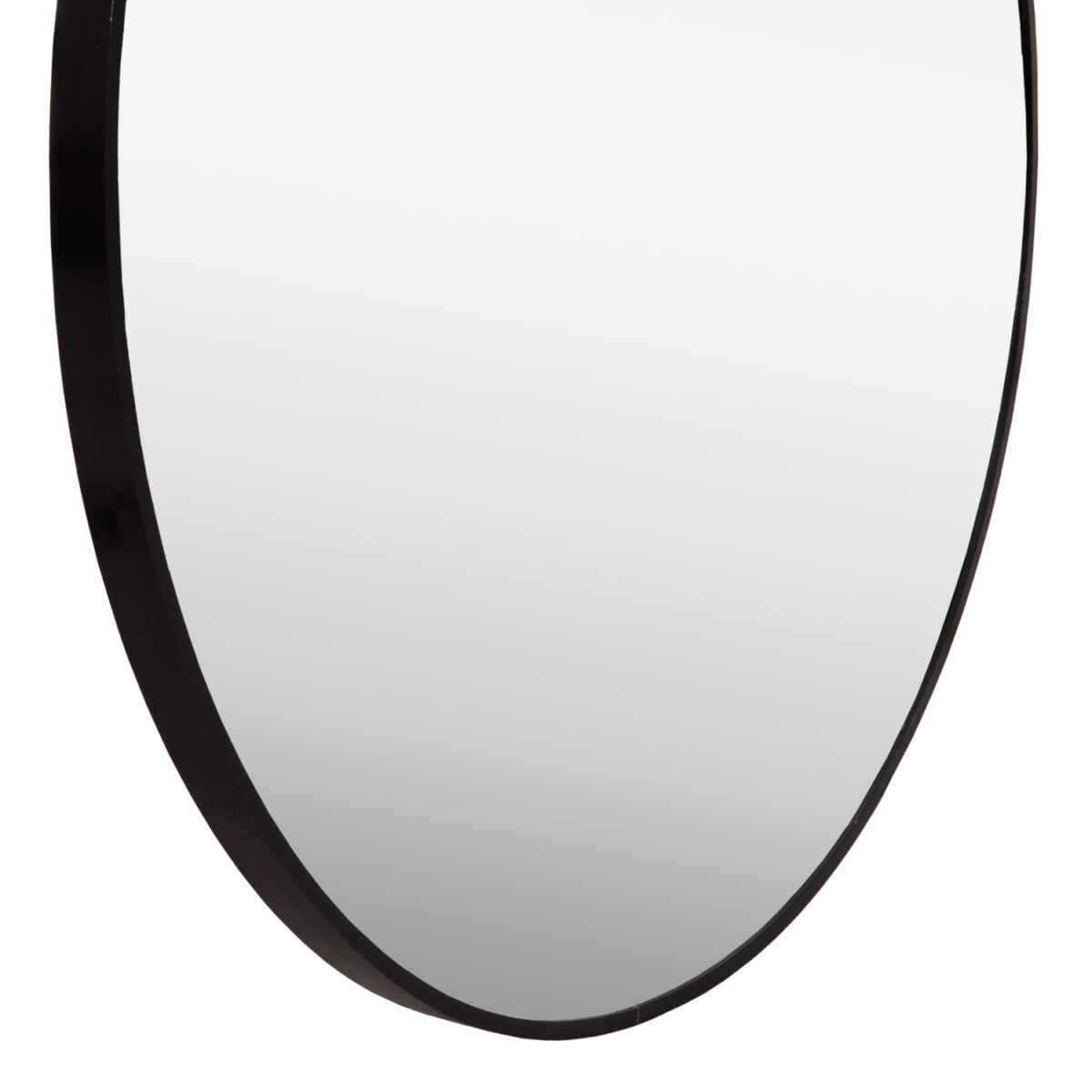 ΚΑΘΡΕΠΤΗΣ ΤΟΙΧΟΥ ΣΕΙΡΑ ARCHER HM4498.01 ΠΛΑΙΣΙΟ ΣΤΡΟΓΓΥΛΟ ΑΛΟΥΜΙΝΙΟΥ ΜΑΥΡΟ Φ80εκ - Image 5