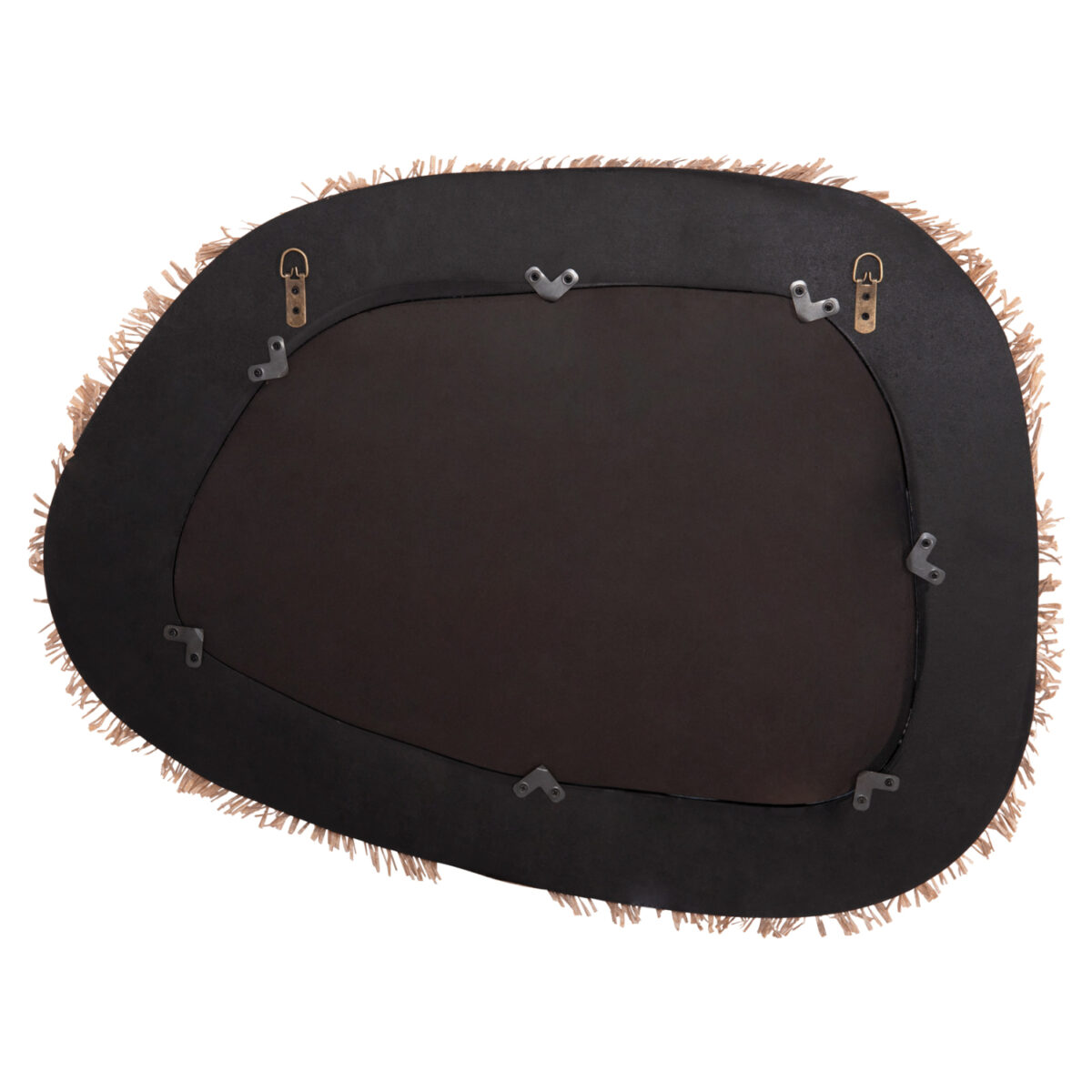 ΚΑΘΡΕΠΤΗΣ ΤΟΙΧΟΥ ΣΕΙΡΑ SANTORINI HM4530 MDF ΜΑΥΡΟ-ΔΙΑΚΟΣΜΗΣΗ ΣΕ ΜΠΕΖ 80x1,8x60Υεκ. - Image 6