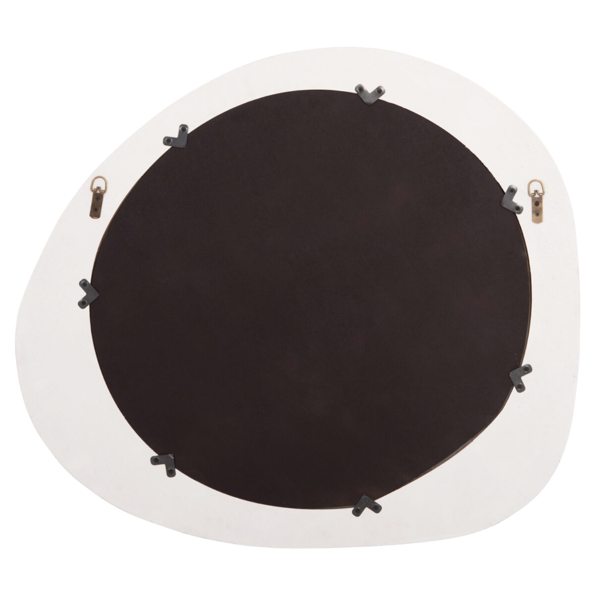 ΚΑΘΡΕΠΤΗΣ ΤΟΙΧΟΥ ΟΒΑΛ ΣΕΙΡΑ SANTORINI HM4511 MDF ΣΕ ΥΠΟΛΕΥΚΟ 82x3,5x74Υεκ - Image 6