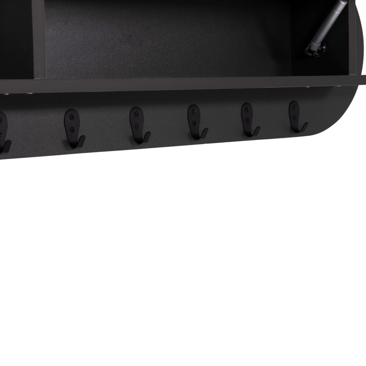 ΚΡΕΜΑΣΤΡΑ ΕΙΣΟΔΟΥ & ΚΛΕΙΣΤΟ ΡΑΦΙ STOR HM18078.03 ΜΕΛΑΜΙΝΗ ΣΚΟΥΡΟ ΓΚΡΙ 84x15.5x28.5Υεκ - Image 6