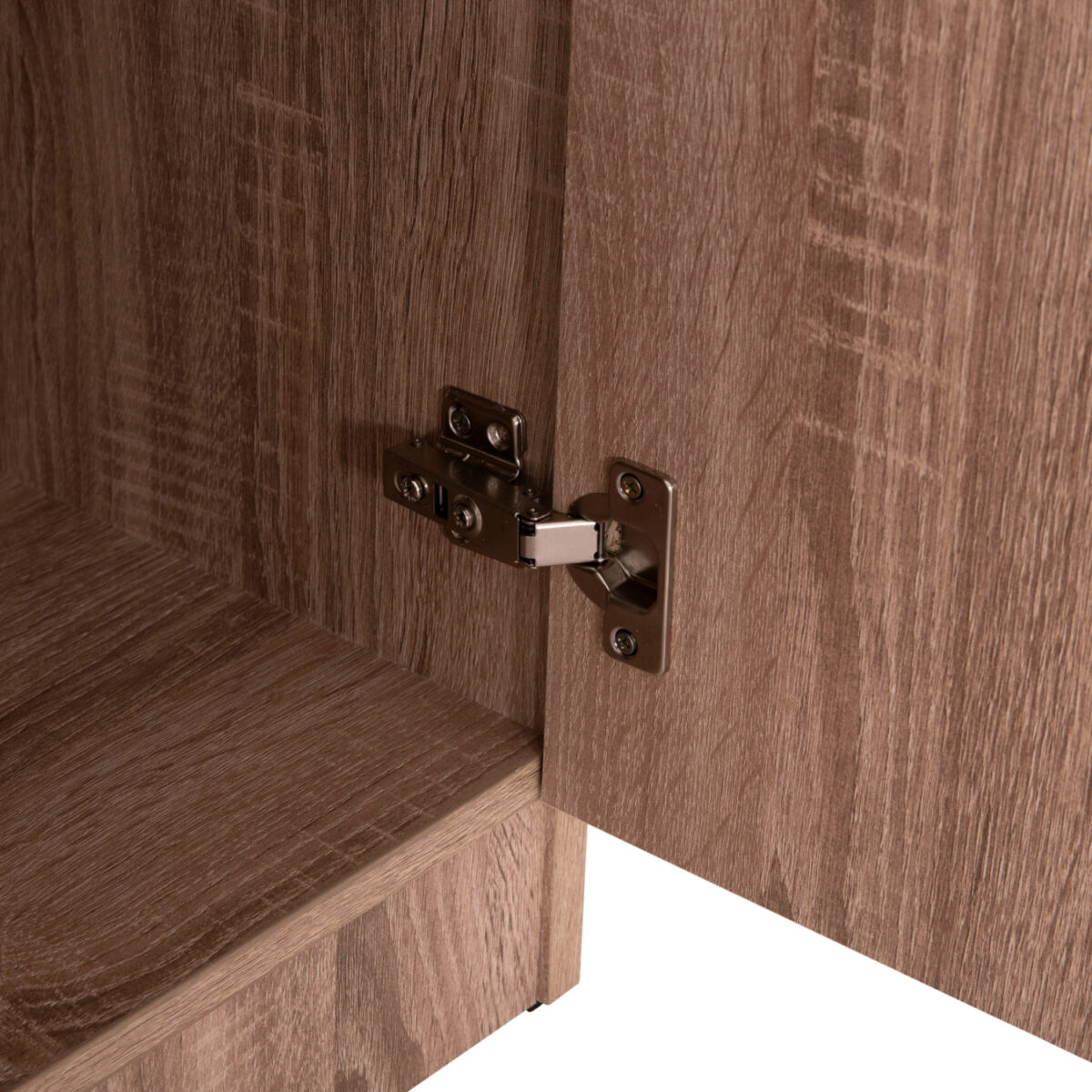 ΝΤΟΥΛΑΠΑ 3ΦΥΛΛΗ ΜΕ ΡΑΦΙΑ FUENTO HM2482.01 SONAMA OAK ΜΕΛΑΜΙΝΗ 120-116x40x123,5Υεκ. - Image 8