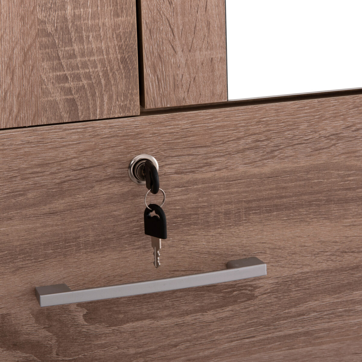 ΝΤΟΥΛΑΠΑ ΜΕ ΚΑΘΡΕΦΤΗ & ΣΥΡΤΑΡΙΑ JARRY HM2485.11 SONAMA OAK ΜΕΛΑΜΙΝΗ 119x48x183Υεκ - Image 8