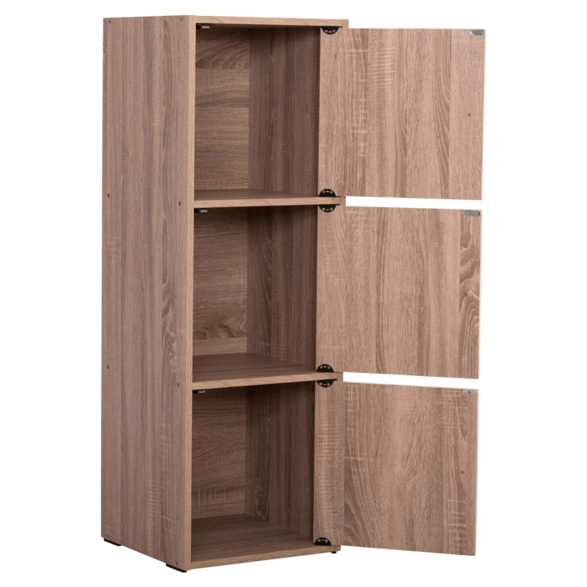 ΝΤΟΥΛΑΠΙ ΜΕ 3 ΑΠΟΘ. ΧΩΡΟΥΣ SORIANO HM9939.11 SONAMA OAK ΜΕΛΑΜΙΝΗ 40x39x119Υεκ. - Image 8