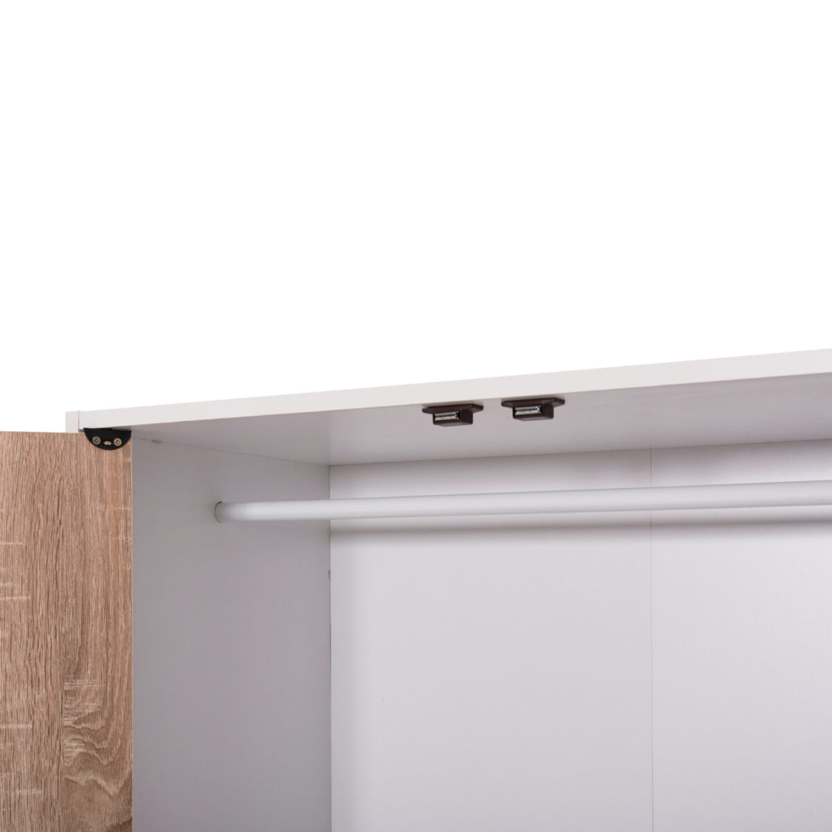 ΝΤΟΥΛΑΠΙ ΜΕ 4 ΑΠΟΘ.ΧΩΡΟΥΣ MATIN HM2480.01 SONAMA OAK-ΛΕΥΚΗ ΜΕΛΑΜΙΝΗ 117x39,5x99,5Υεκ - Image 9