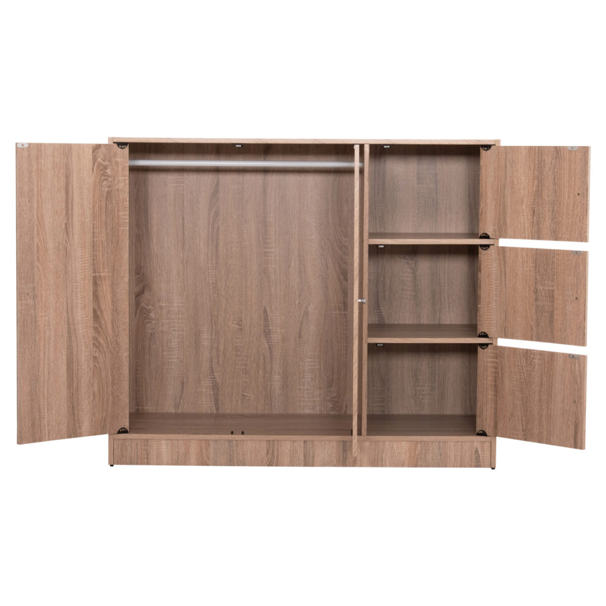 ΝΤΟΥΛΑΠΙ ΜΕ 4 ΑΠΟΘ.ΧΩΡΟΥΣ MATIN HM2480.02 SONAMA OAK ΜΕΛΑΜΙΝΗ 117x39,5x99,5Υεκ - Image 4