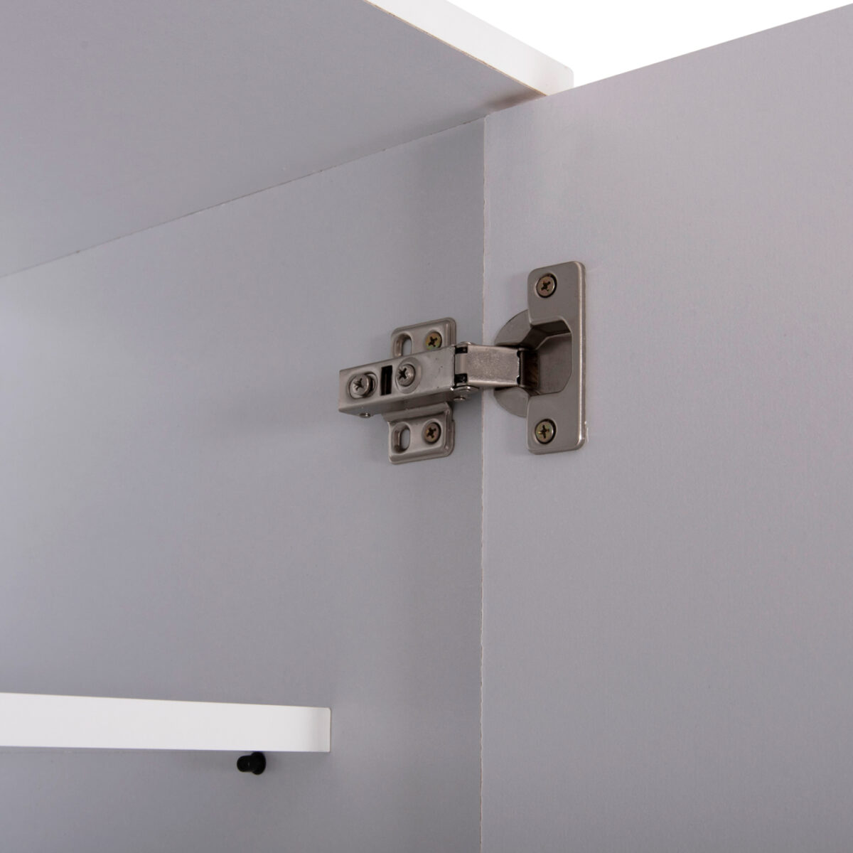 ΠΑΠΟΥΤΣΟΘΗΚΗ-ΝΤΟΥΛΑΠΑ CLUSE HM2403.03 ΜΕΛΑΜΙΝΗ ΛΕΥΚΟ ΧΡΩΜΑ 60Χ36,5Χ186,5Υεκ. - Image 7