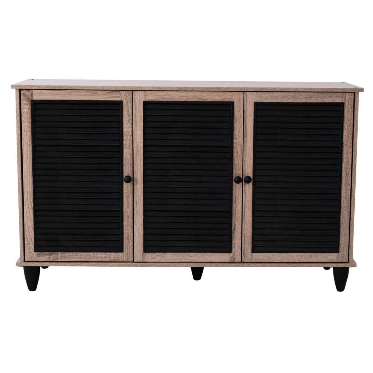 ΠΑΠΟΥΤΣΟΘΗΚΗ-ΝΤΟΥΛΑΠΙ MCKENNA 3ΠΟΡΤΕΣ HM2267.02 SONAMA-ΜΑΥΡΟ 112x30x68,5Υ εκ. - Image 3