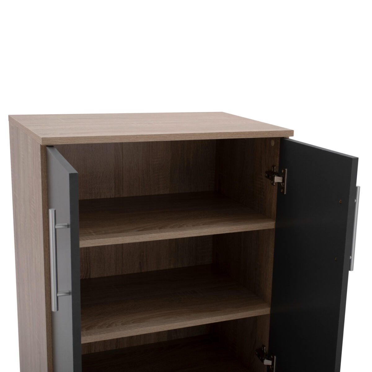 ΠΑΠΟΥΤΣΟΘΗΚΗ ΝΤΟΥΛΑΠΙ ΞΥΛΙΝΗ EMERIE HM2206.04 SONAMA-ΓΚΡΙ 60X40,5X80 εκ. - Image 7