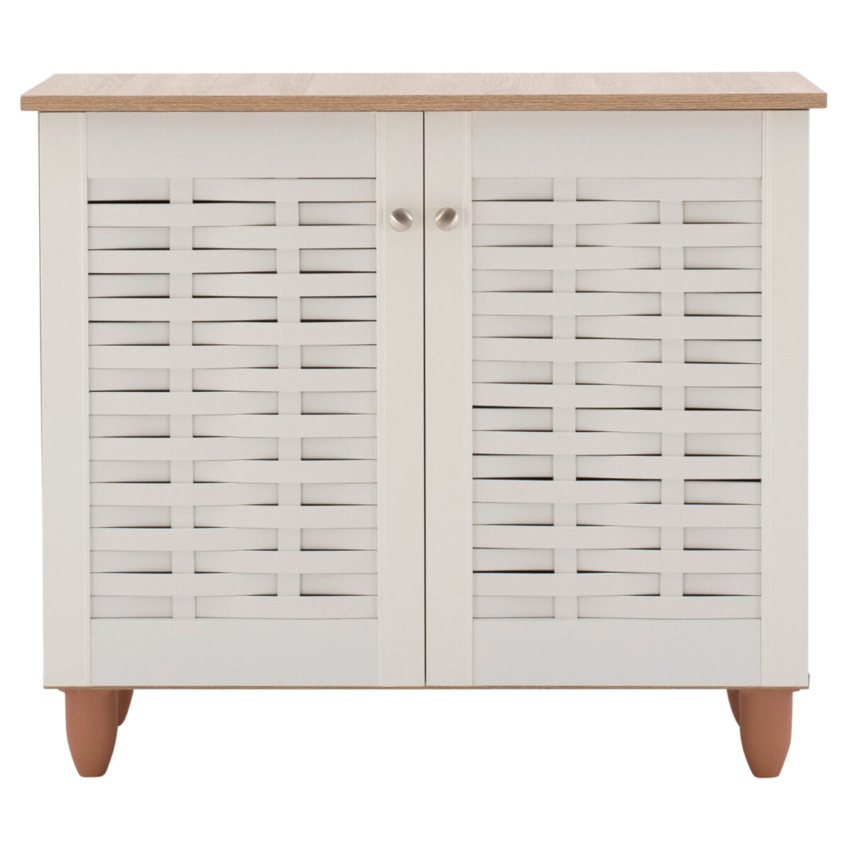 ΠΑΠΟΥΤΣΟΘΗΚΗ-ΝΤΟΥΛΑΠΙ ΞΥΛΙΝΗ HM2208.06 SONAMΑ ΛΕΥΚΗ 77Χ34Χ67,5 εκ. - Image 4