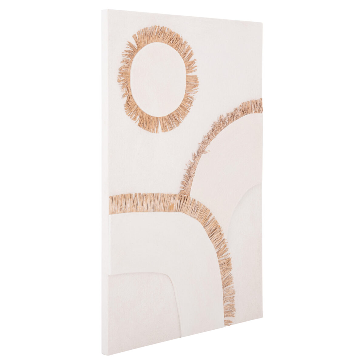 ΠΙΝΑΚΑΣ ΟΡΘΟΓΩΝΙΟΣ ΣΕΙΡΑ SANTORINI HM4531 MDF ΥΠΟΛΕΥΚΟ-ΔΙΑΚΟΣΜΗΣΗ ΜΠΕΖ 80x4,5(πάχος)x120Υεκ. - Image 3