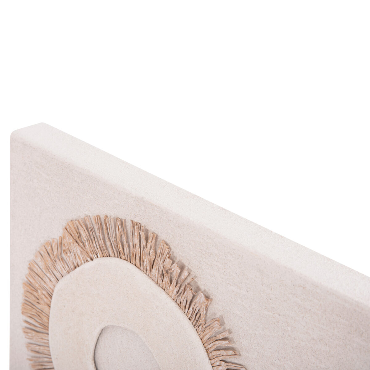 ΠΙΝΑΚΑΣ ΟΡΘΟΓΩΝΙΟΣ ΣΕΙΡΑ SANTORINI HM4534 MDF ΥΠΟΛΕΥΚΟ ΧΡΩΜΑ-ΔΙΑΚΟΣΜΗΣΗ ΜΠΕΖ 48x4,5(πάχος)x60Υεκ. - Image 4