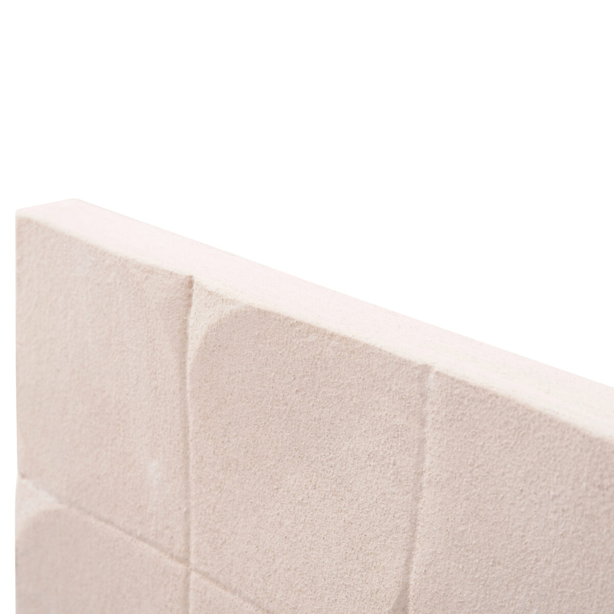 ΠΙΝΑΚΑΣ ΤΕΤΡΑΓΩΝΟΣ ΣΕΙΡΑ SANTORINI HM4516 MDF ΣΕ ΥΠΟΛΕΥΚΟ ΧΡΩΜΑ 80x4,5(πάχος)x80Υεκ. - Image 5