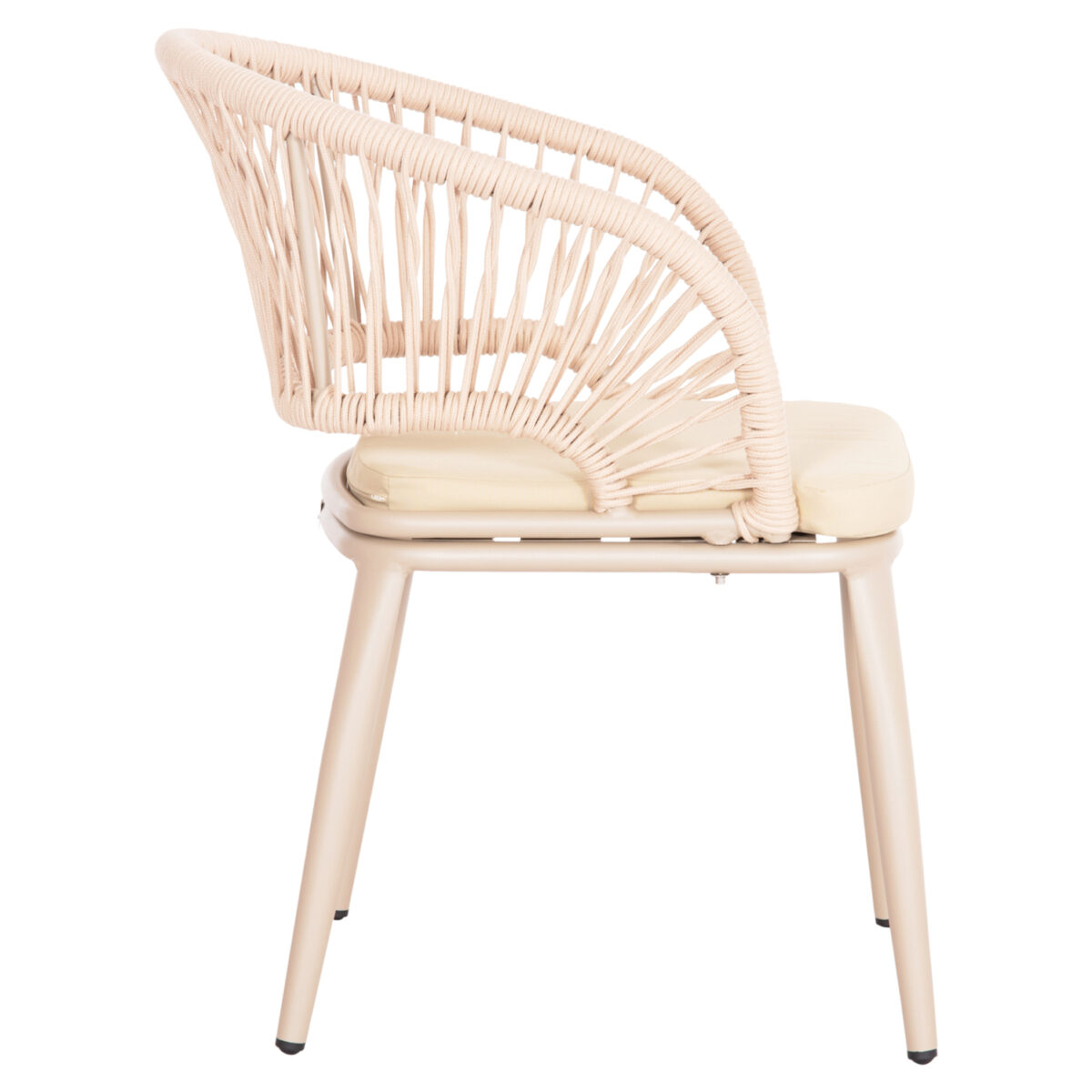 ΠΟΛΥΘΡΟΝΑ ΑΛΟΥΜΙΝΙΟΥ MAGNET HM6287.04 ΓΚΡΙ ΜΕ ΚΑΠΟΥΤΣΙΝΟ P.E.ΣΧΟΙΝΙ 59x61x81.5Υεκ - Image 4