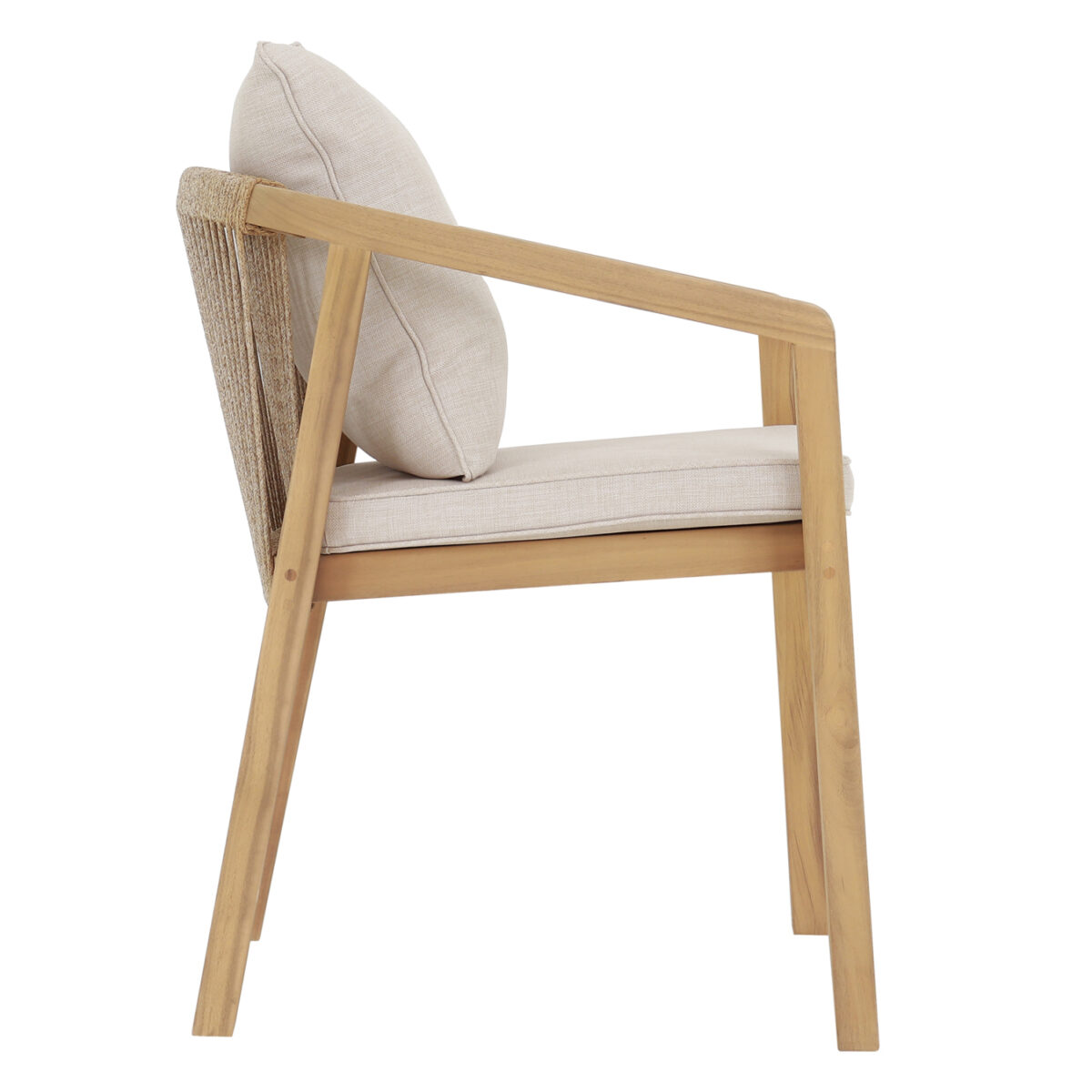 ΠΟΛΥΘΡΟΝΑ CONTREL HM6244.01 ΞΥΛΟ ΑΚΑΚΙΑΣ ΦΥΣΙΚΟ-ΣΧΟΙΝΙ & ΜΑΞΙΛΑΡΙΑ ΜΠΕΖ 58x60x74Υεκ. - Image 4