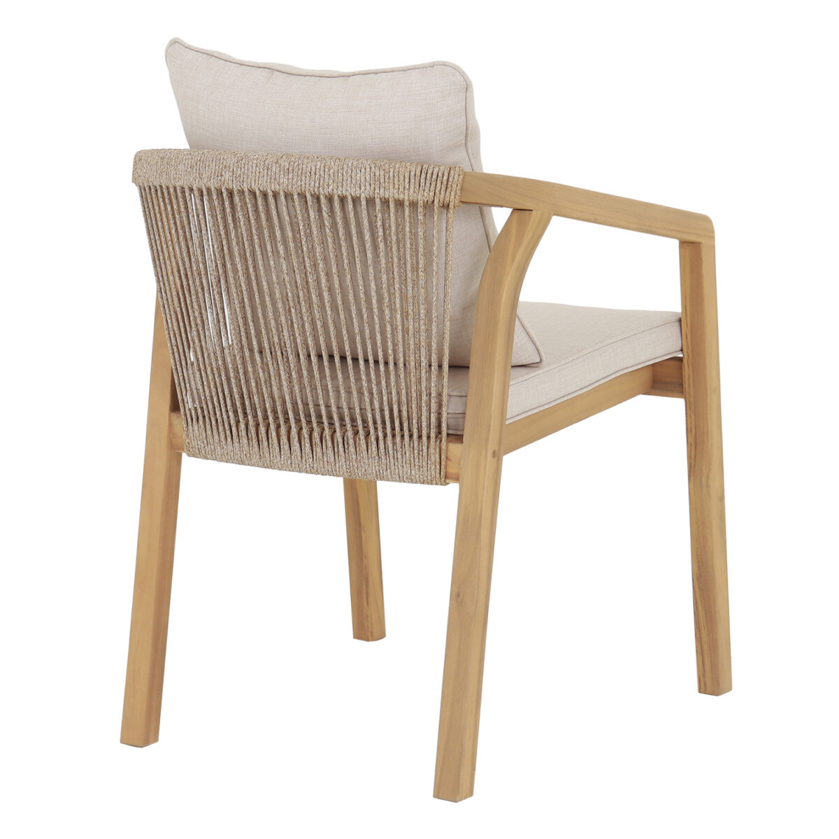 ΠΟΛΥΘΡΟΝΑ CONTREL HM6244.01 ΞΥΛΟ ΑΚΑΚΙΑΣ ΦΥΣΙΚΟ-ΣΧΟΙΝΙ & ΜΑΞΙΛΑΡΙΑ ΜΠΕΖ 58x60x74Υεκ. - Image 5