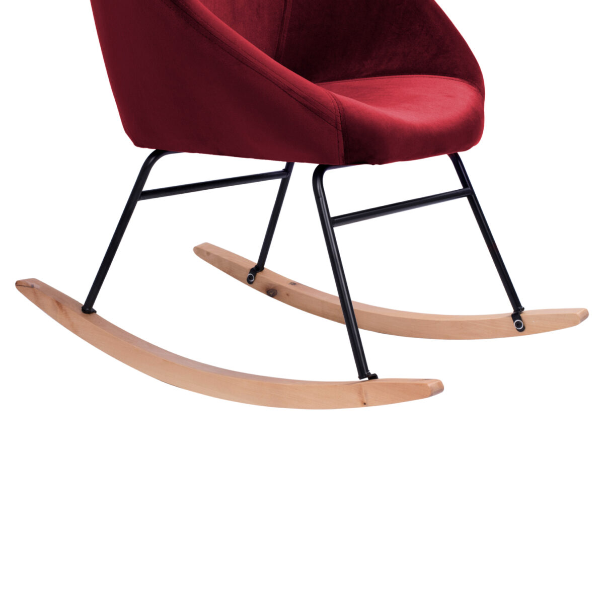 ΠΟΛΥΘΡΟΝΑ ΚΟΥΝΙΣΤΗ PAULINA HM8399.06 ΚΟΚΚΙΝΟ ΒΟΥΡΓΟΥΝΔΙΑΣ ΒΕΛΟΥΔΟ 76X86X76Υ εκ. - Image 9