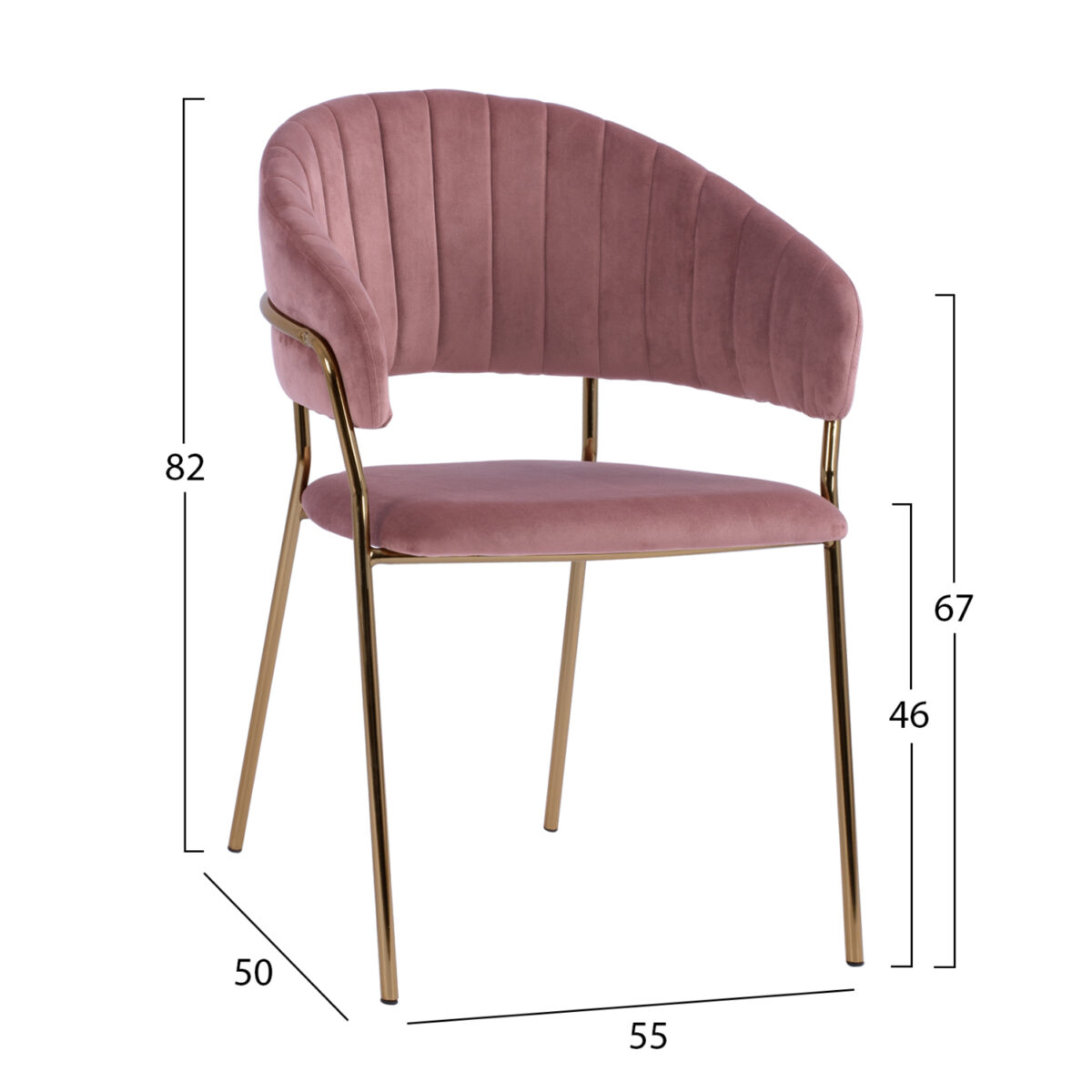 ΠΟΛΥΘΡΟΝΑΚΙ THEODORE HM8520.02 ΒΕΛΟΥΔΟ ΣΑΠΙΟ ΜΗΛΟ ΜΕ ΕΠΙΧΡΥΣΟ ΣΚΕΛΕΤΟ 55Χ50Χ82Υεκ. - Image 2