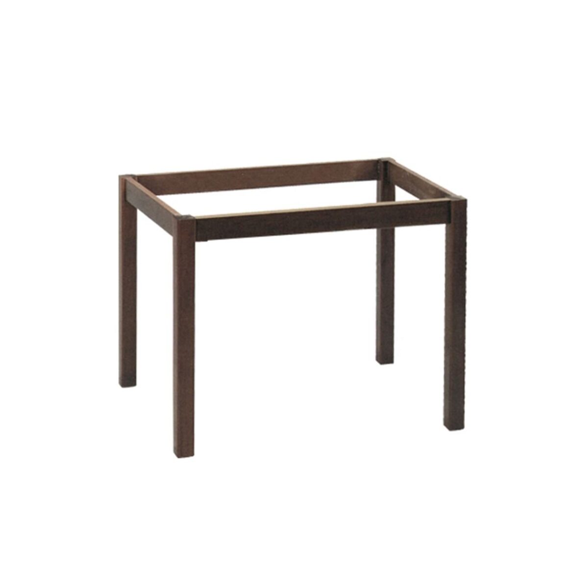 ΚΑΦΕΝΕΙΟΥ Βάση Τραπεζιού Οξιά Λυόμενη για Επιφάνεια 70x110cm Βαφή Εμποτισμού Καρυδί - Image 2