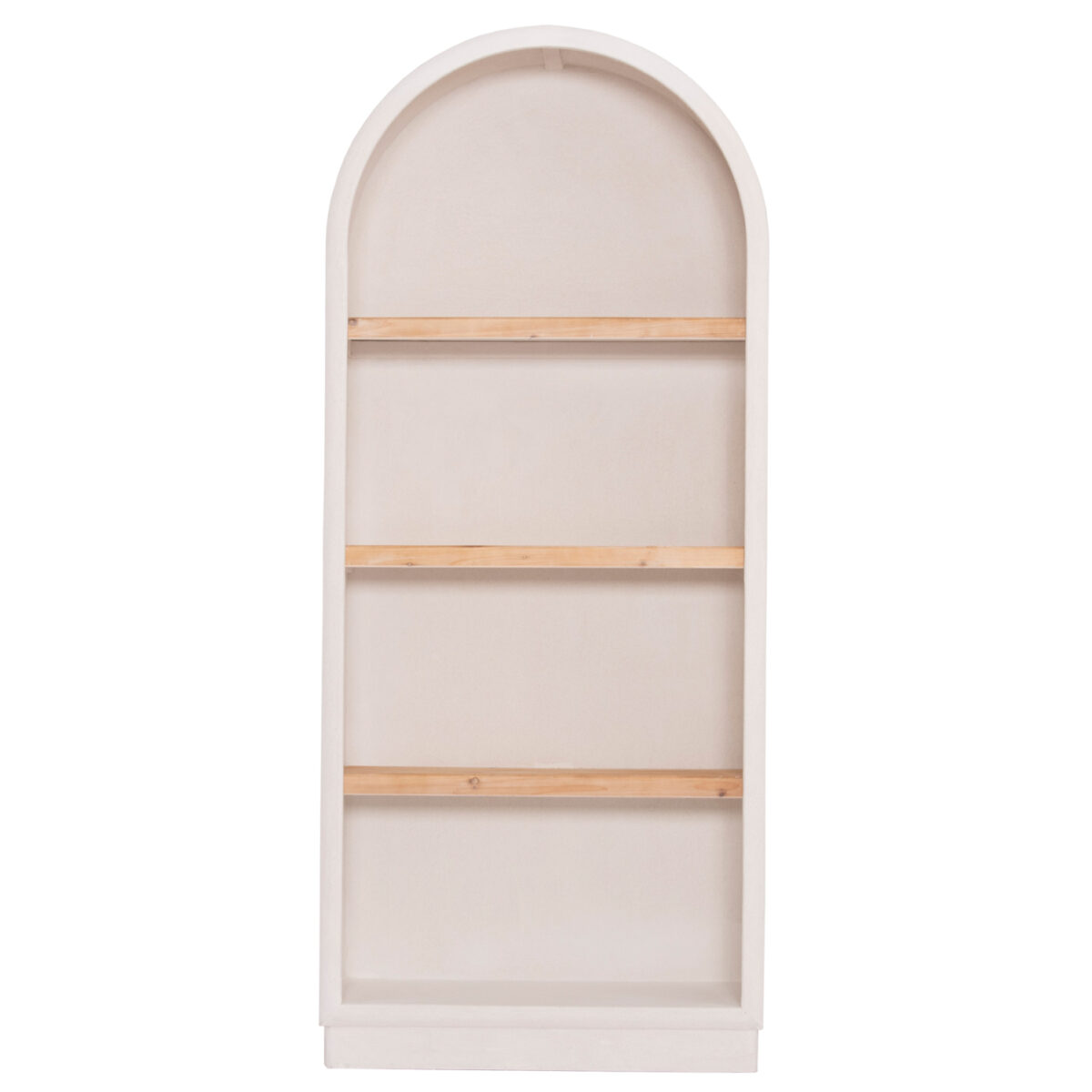 ΡΑΦΙΕΡΑ ΣΕΙΡΑ SANTORINI HM18044 MDF ΥΠΟΛΕΥΚΟ-ΡΑΦΙΑ ΞΥΛΟ ΕΛΑΤΟΥ ΦΥΣΙΚΟ 80x38x188,5Υεκ. - Image 3