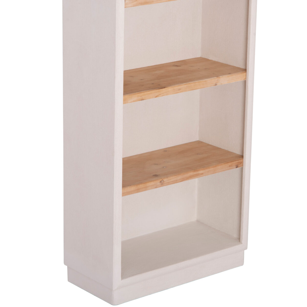 ΡΑΦΙΕΡΑ ΣΕΙΡΑ SANTORINI HM18044 MDF ΥΠΟΛΕΥΚΟ-ΡΑΦΙΑ ΞΥΛΟ ΕΛΑΤΟΥ ΦΥΣΙΚΟ 80x38x188,5Υεκ. - Image 8