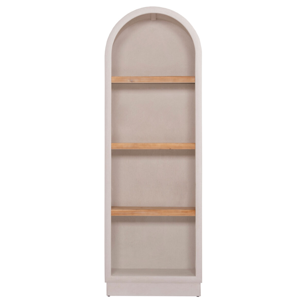 ΡΑΦΙΕΡΑ ΣΕΙΡΑ SANTORINI HM18045 MDF ΥΠΟΛΕΥΚΟ-ΡΑΦΙΑ ΞΥΛΟ ΕΛΑΤΟΥ ΦΥΣΙΚΟ 60x38,5x179Υεκ. - Image 3