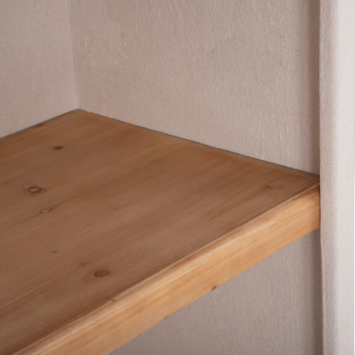 ΡΑΦΙΕΡΑ ΣΕΙΡΑ SANTORINI HM18045 MDF ΥΠΟΛΕΥΚΟ-ΡΑΦΙΑ ΞΥΛΟ ΕΛΑΤΟΥ ΦΥΣΙΚΟ 60x38,5x179Υεκ. - Image 7