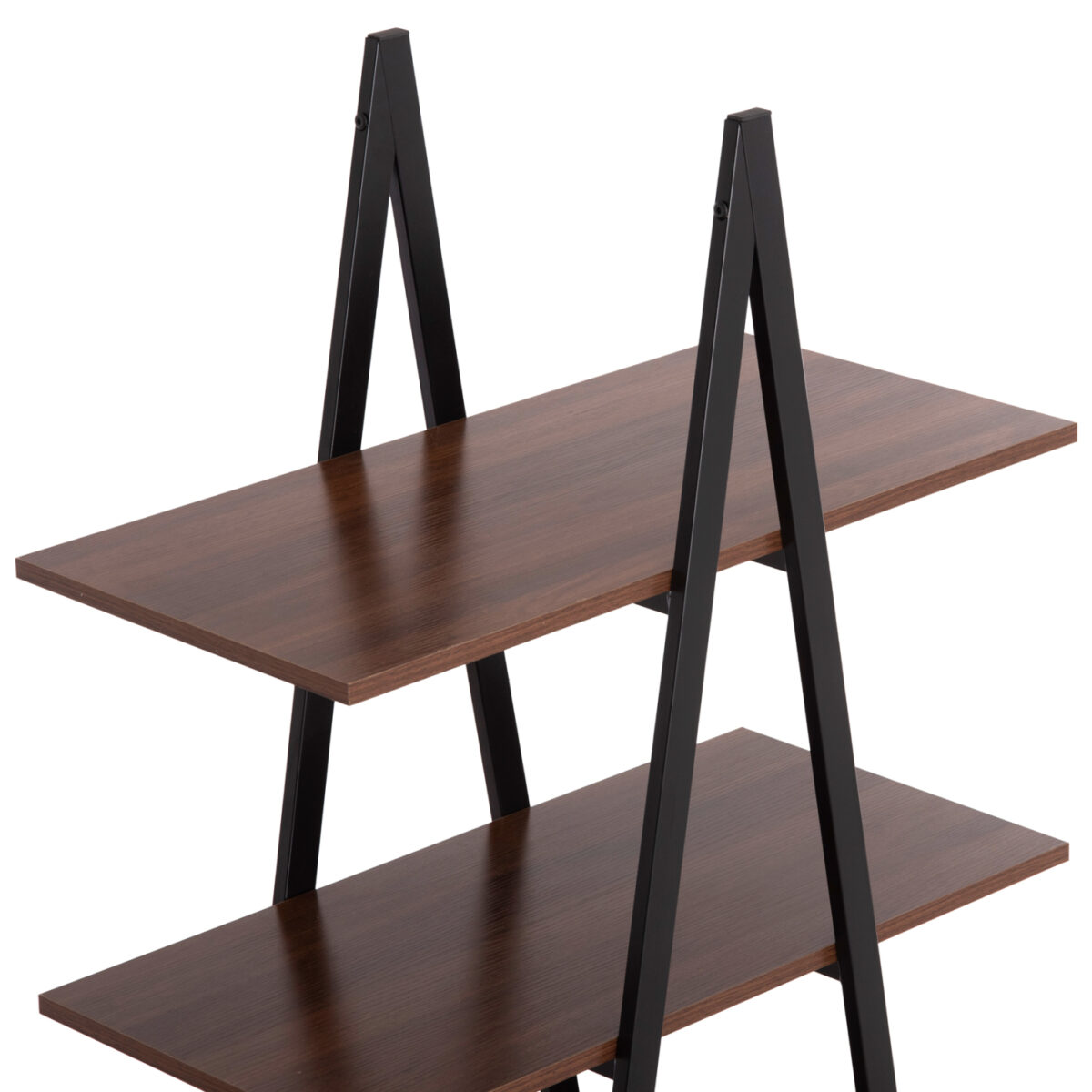 ΡΑΦΙΕΡΑ STAM HM18073.04 ΜΑΥΡΟΣ ΜΕΤΑΛΛΙΚΟΣ ΣΚΕΛΕΤΟΣ-ΜΕΛΑΜΙΝΗ ΚΑΡΥΔΙ 71x38x165Υεκ. - Image 5