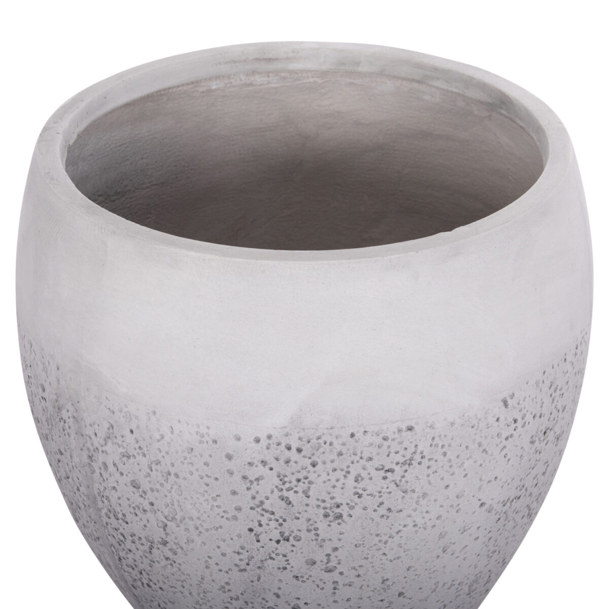 ΣΕΤ 3ΤΜΧ ΓΛΑΣΤΡΕΣ ΣΕΙΡΑ GARDENER HM4718 FIBERCLAY ΛΕΥΚΟ Φ55x54Υεκ - Image 8