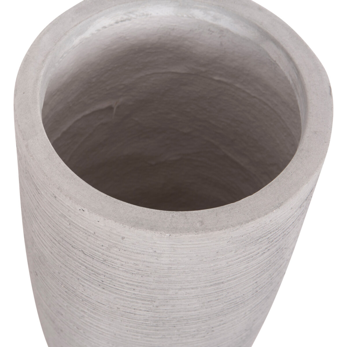 ΣΕΤ 3ΤΜΧ ΓΛΑΣΤΡΕΣ ΚΥΛΙΝΔΡΟΙ ΣΕΙΡΑ GARDENER HM4721 FIBERCLAY-ΧΡΩΜΑ CEMENT Φ42x78Υεκ - Image 9