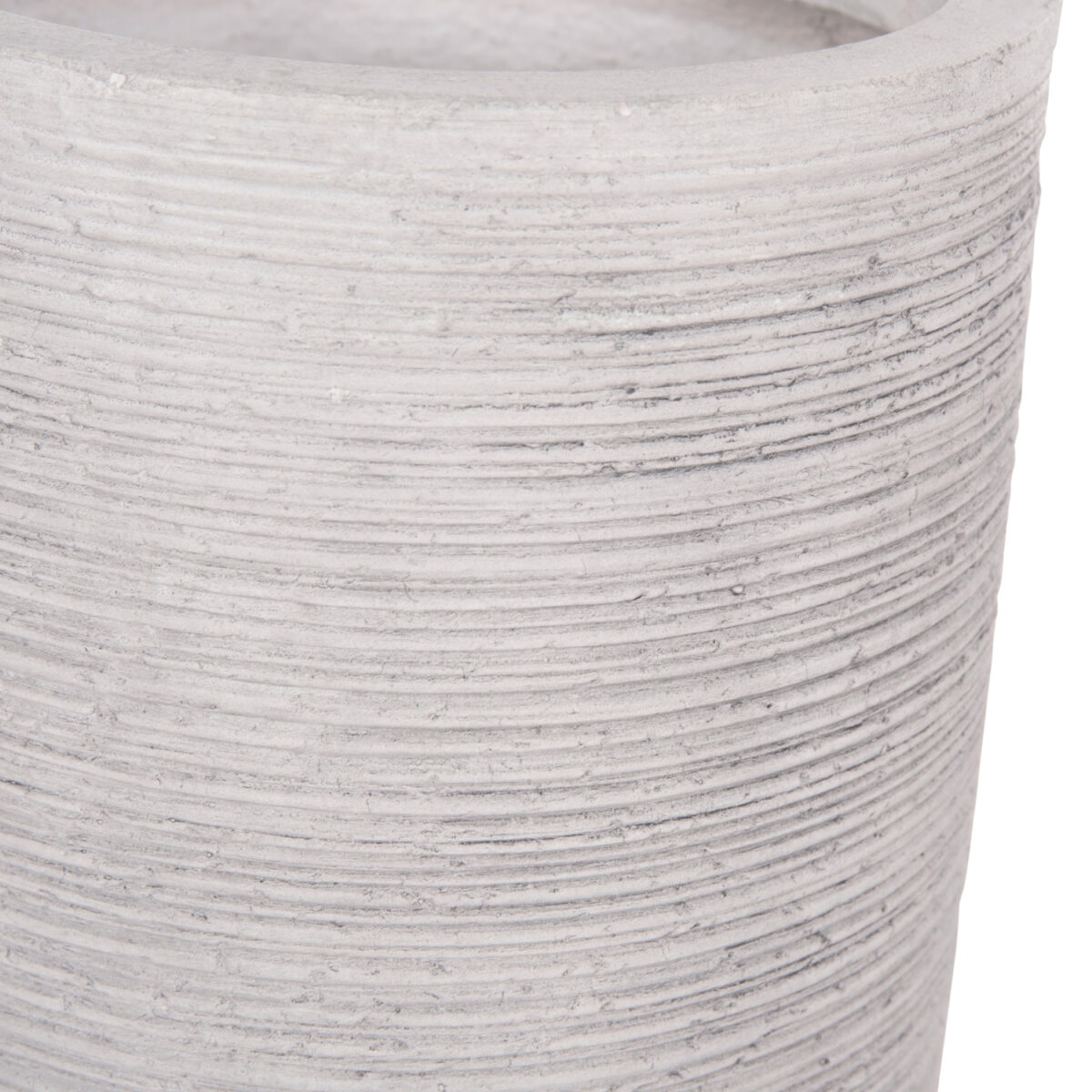 ΣΕΤ 3ΤΜΧ ΓΛΑΣΤΡΕΣ ΚΥΛΙΝΔΡΟΙ ΣΕΙΡΑ GARDENER HM4721 FIBERCLAY-ΧΡΩΜΑ CEMENT Φ42x78Υεκ - Image 10