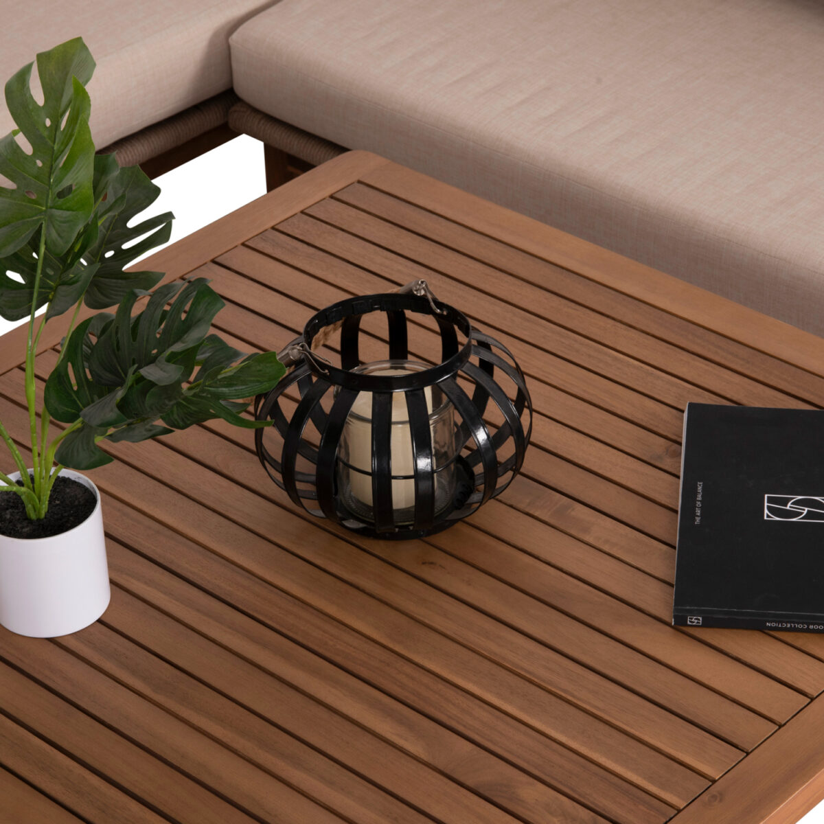 ΣΕΤ ΣΑΛΟΝΙ ΓΩΝΙΑ ΕΞ. ΧΩΡΟΥ 3ΤΜΧ SANJI HM6223 ΞΥΛΟ ΑΚΑΚΙΑΣ-ΑΛΟΥΜΙΝΙΟ-ΣΧΟΙΝΙ - Image 6