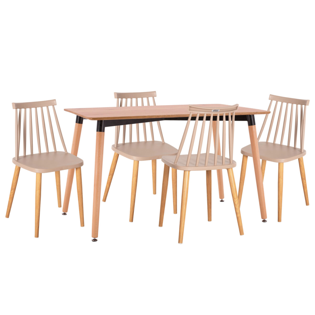 set-trapezarias-5tmch-fb921181-mdf-top-s ΣΕΤ ΤΡΑΠΕΖΑΡΙΑΣ 5ΤΜΧ VANESSA HM21181 MDF TOP ΣΕ ΦΥΣΙΚΟ-ΣΚΕΛΕΤΟΣ ΣΕ ΦΥΣΙΚΟ - Image 1