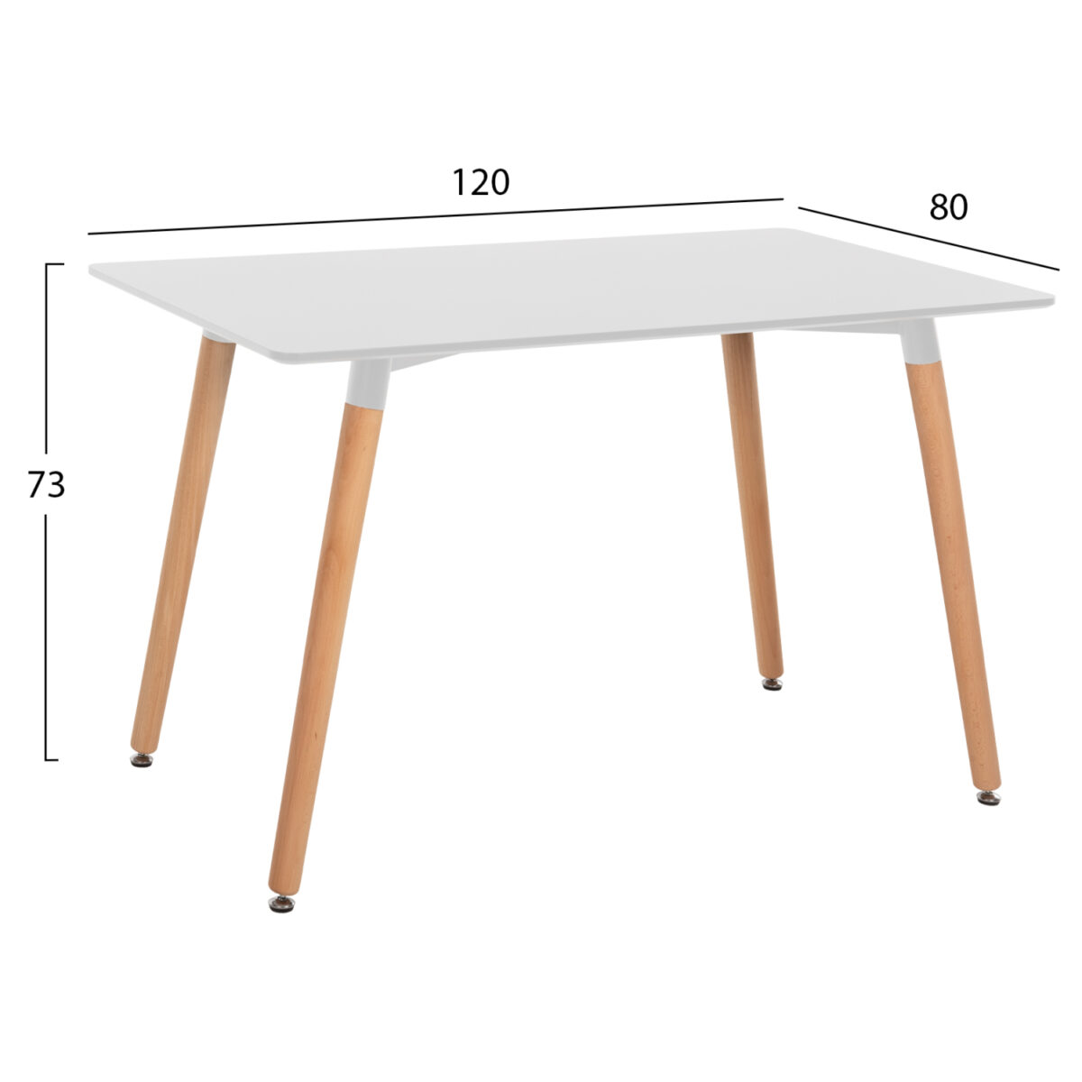 set-trapezarias-5tmch-fb921184-mdf-top-s-1 ΣΕΤ ΤΡΑΠΕΖΑΡΙΑΣ 5ΤΜΧ VEGAS HM21184 MDF TOP ΣΕ ΛΕΥΚΟ--ΠΟΔΙΑ ΟΞΙΑΣ - Image 2